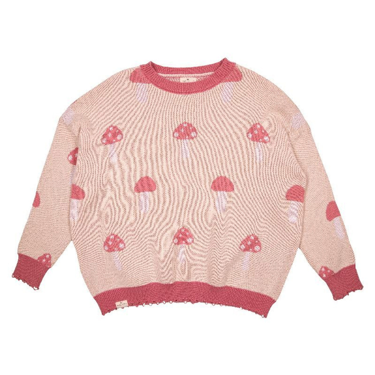 SS-Groovy Mushroom Sweater