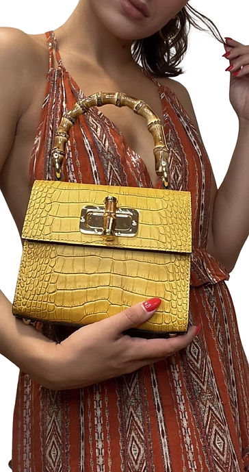 Daniella Small Croco Handbag