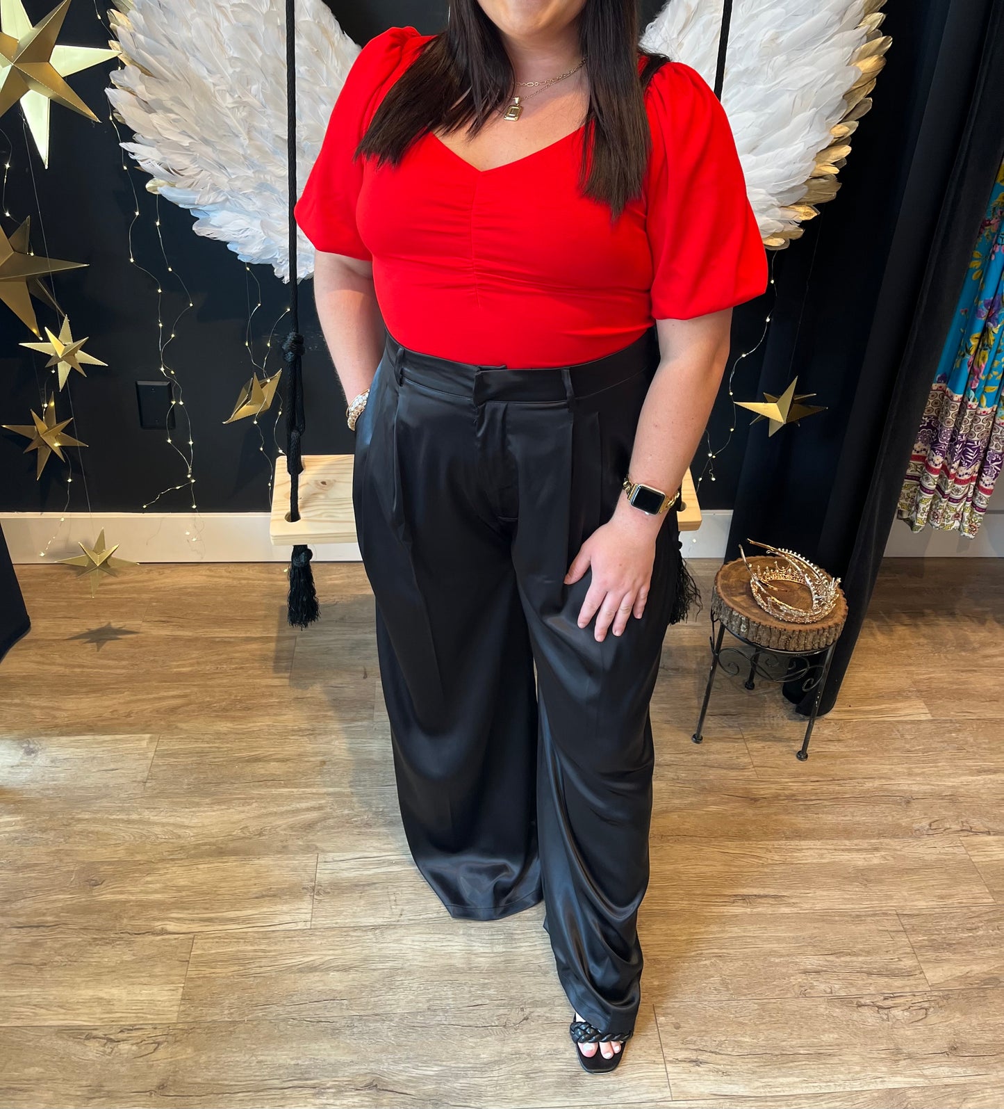Tuxedo Black Pants