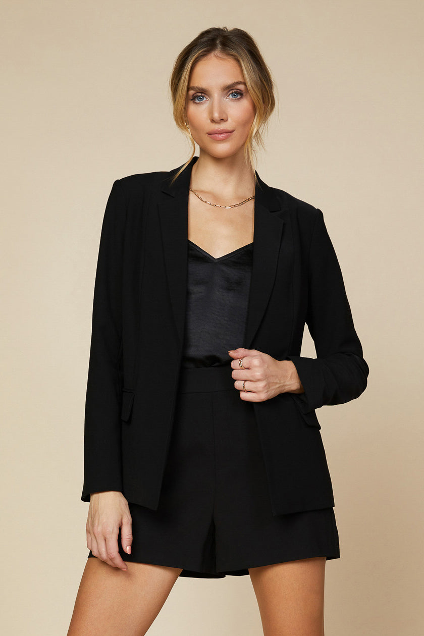 Blazer Black Welt Pocket