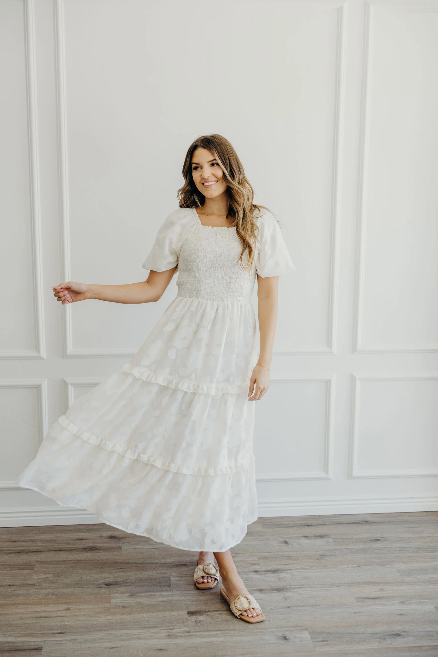 Ailen Champagne Dress