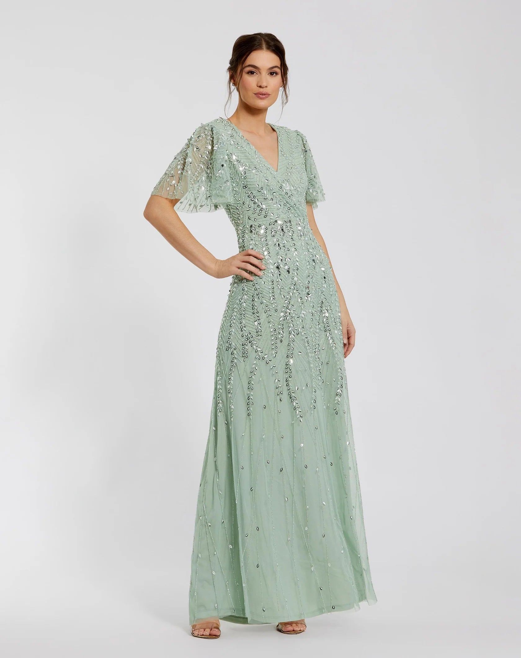 Mallory Sage Formal Dress North Star Mallory Sage Formal Dress North Star