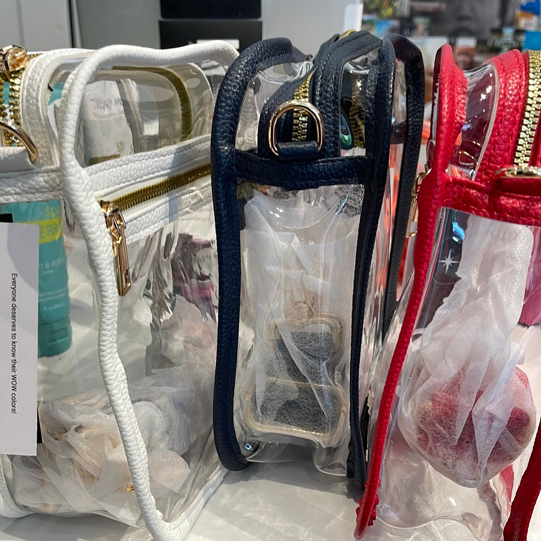 Clear Square Crossbody Bag