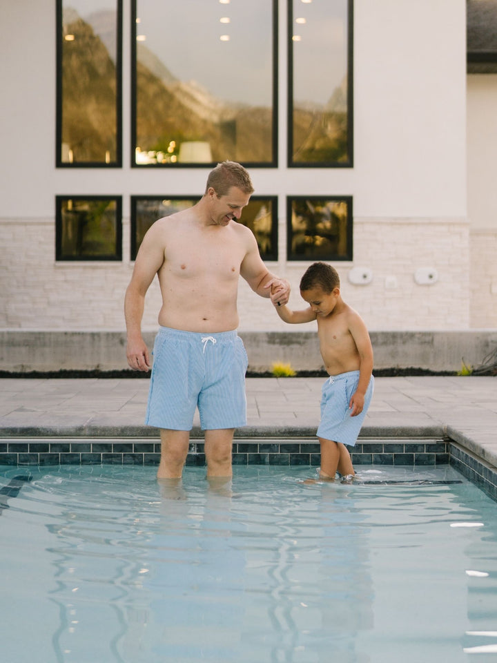 Cabana Stripes Swim Short for Boys
