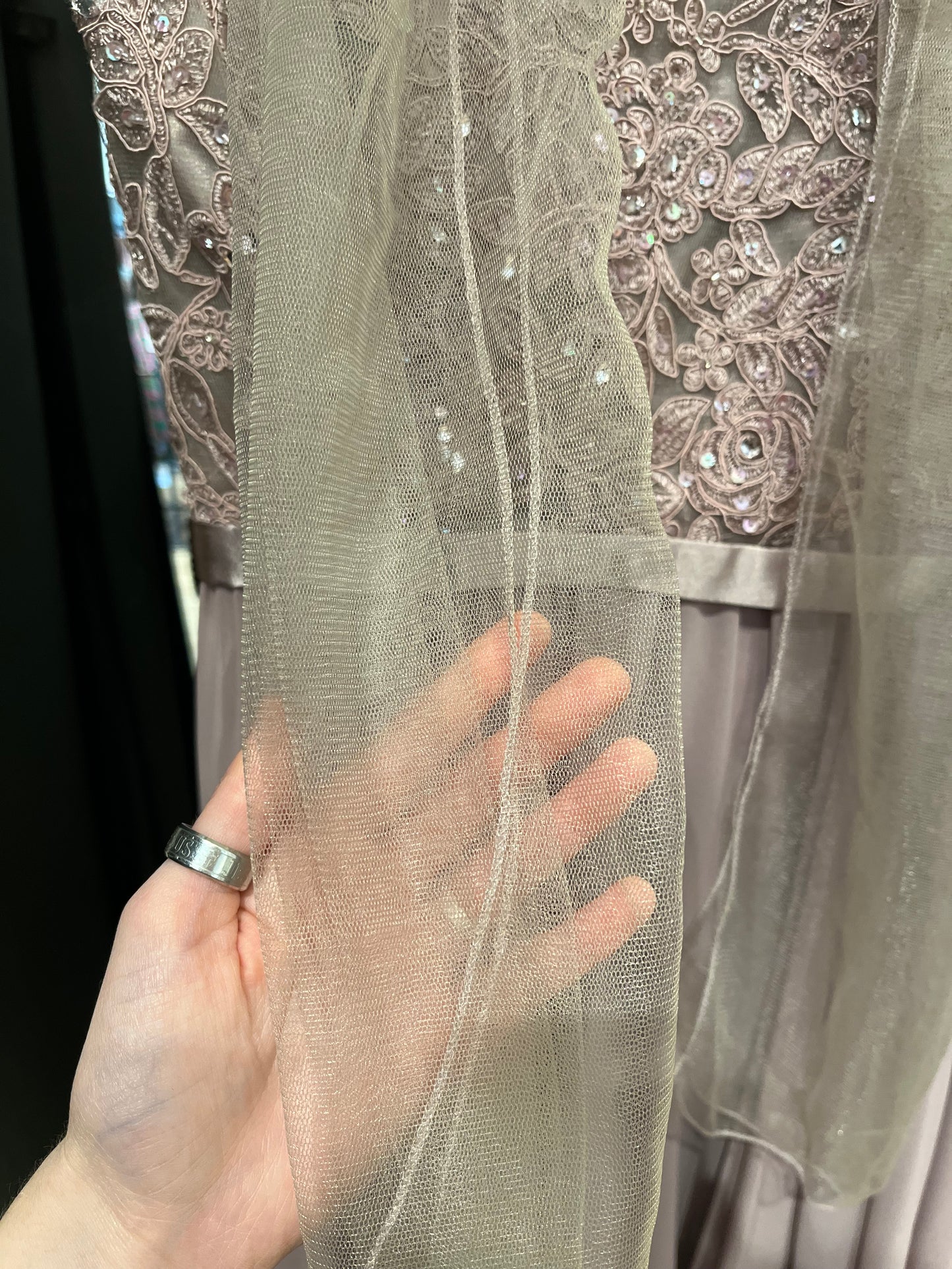 Avery Formal Dress- Mocha