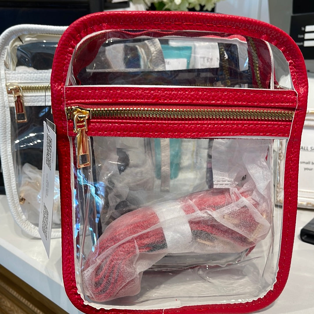 Clear Square Crossbody Bag