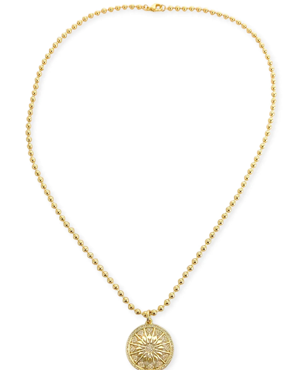 Pendant Necklace Gold
