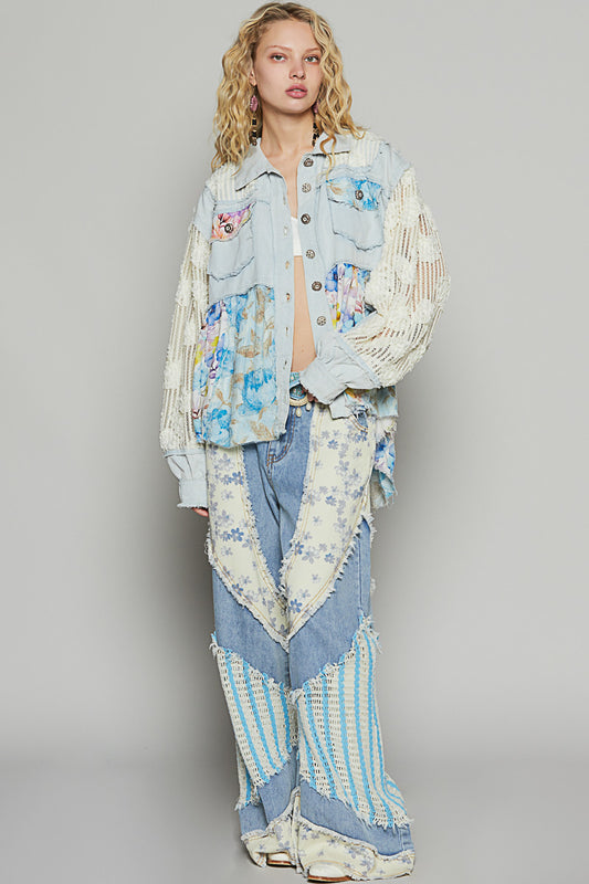 Lucy Jacket- Baby Blue