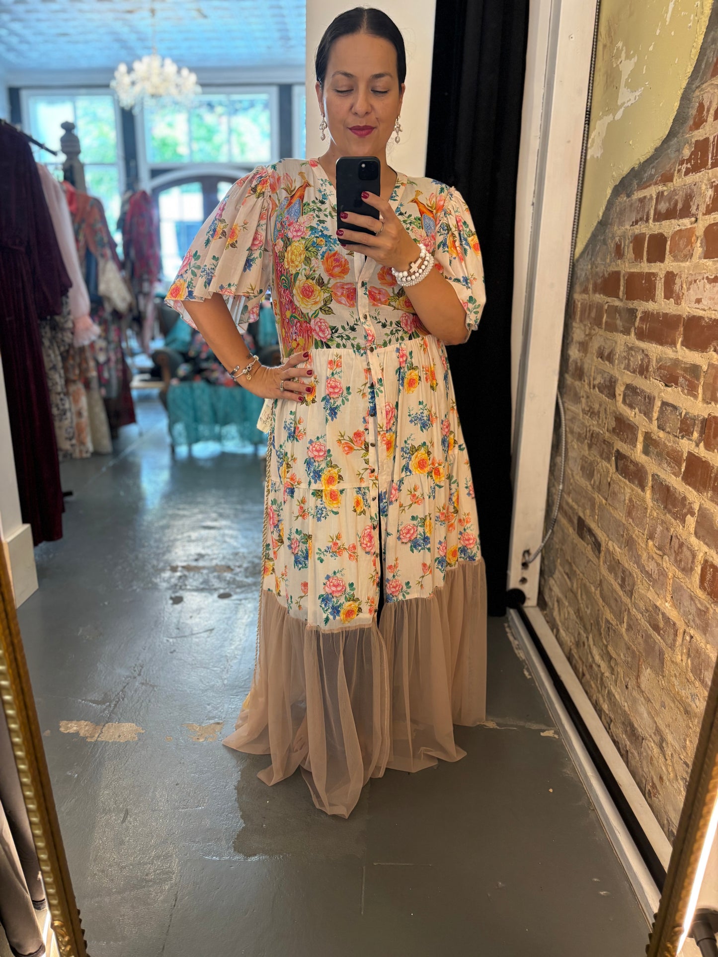 Amara Button Up Maxi Dress/Duster