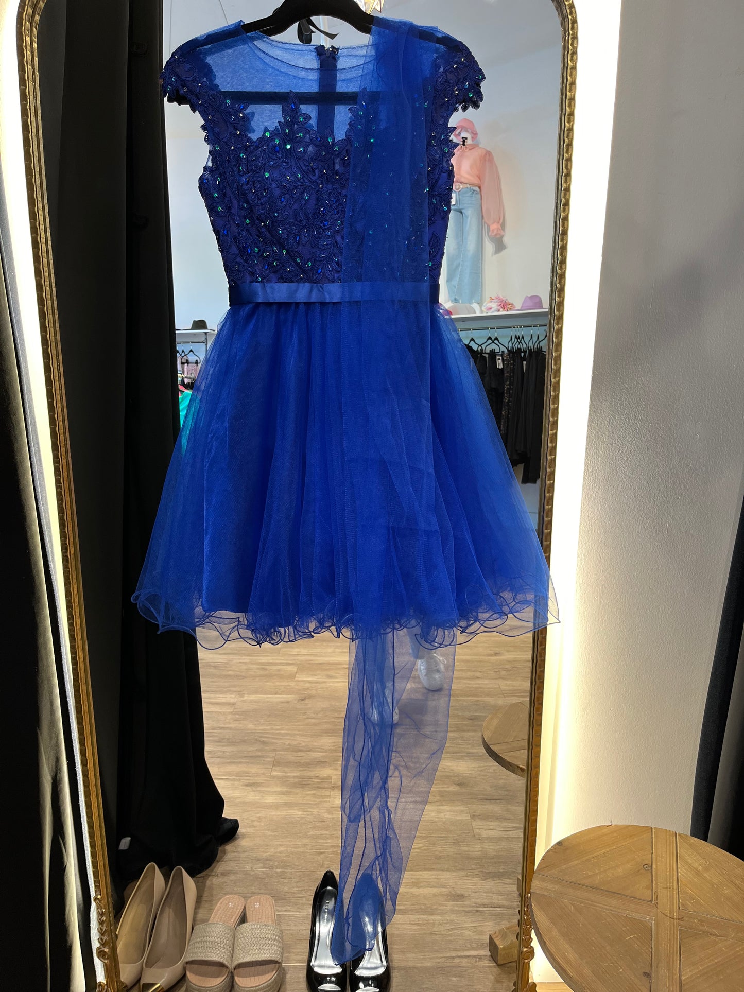 Dallas Formal Dress- Royal Blue
