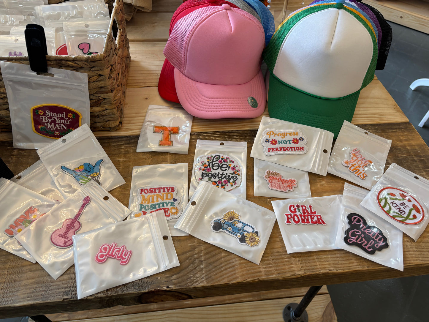 Patches For Trucker Mesh Hat