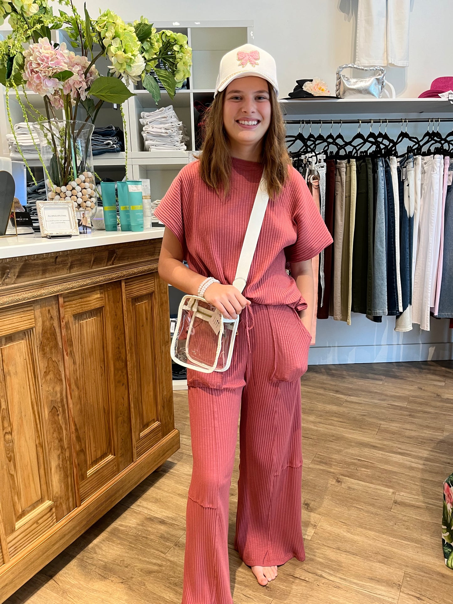 Bella Loungewear Set- Marsala