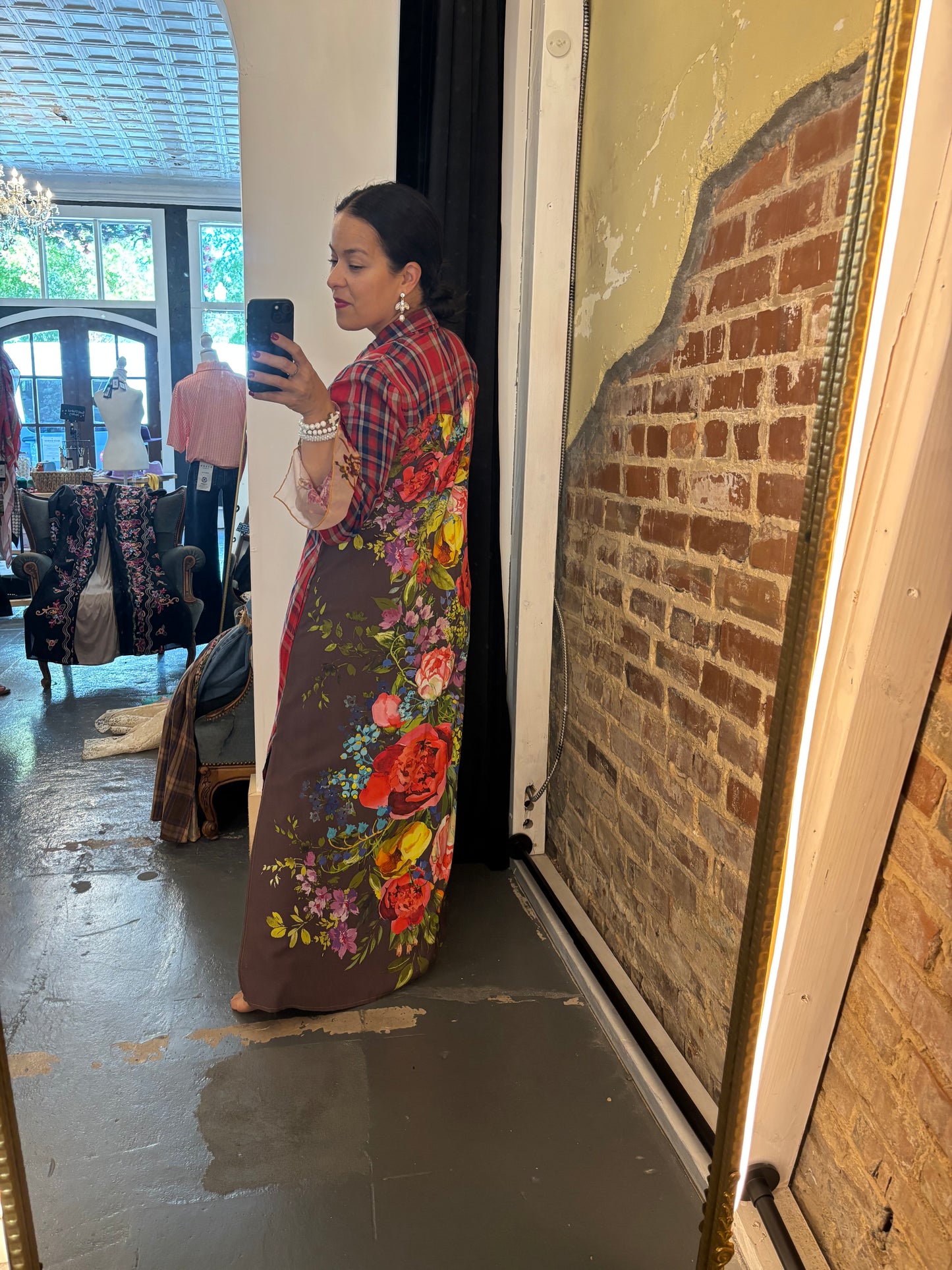 Olivia Button Up Maxi Shirt Dress/Duster