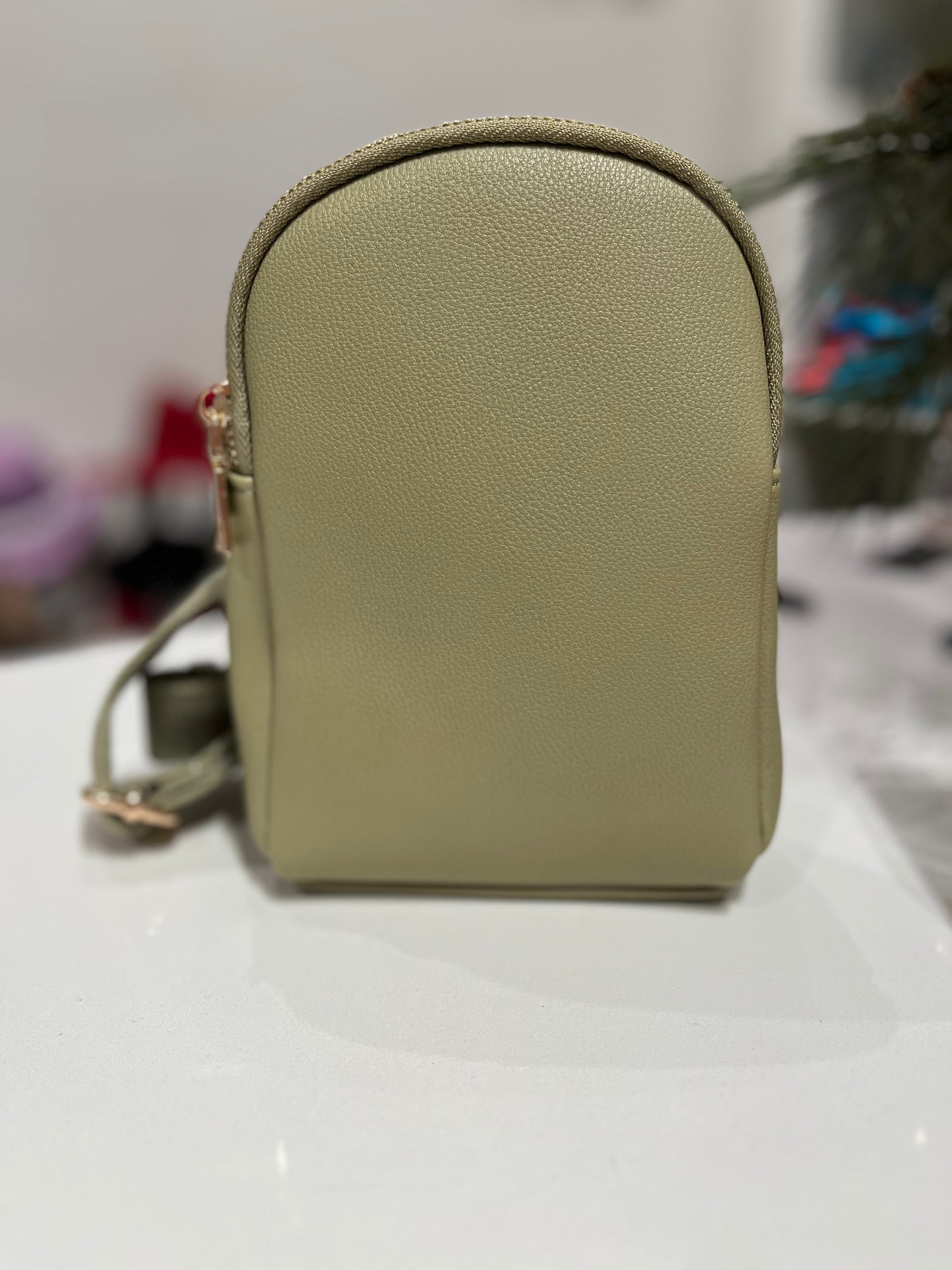 Janice Double Zip Sling Bag