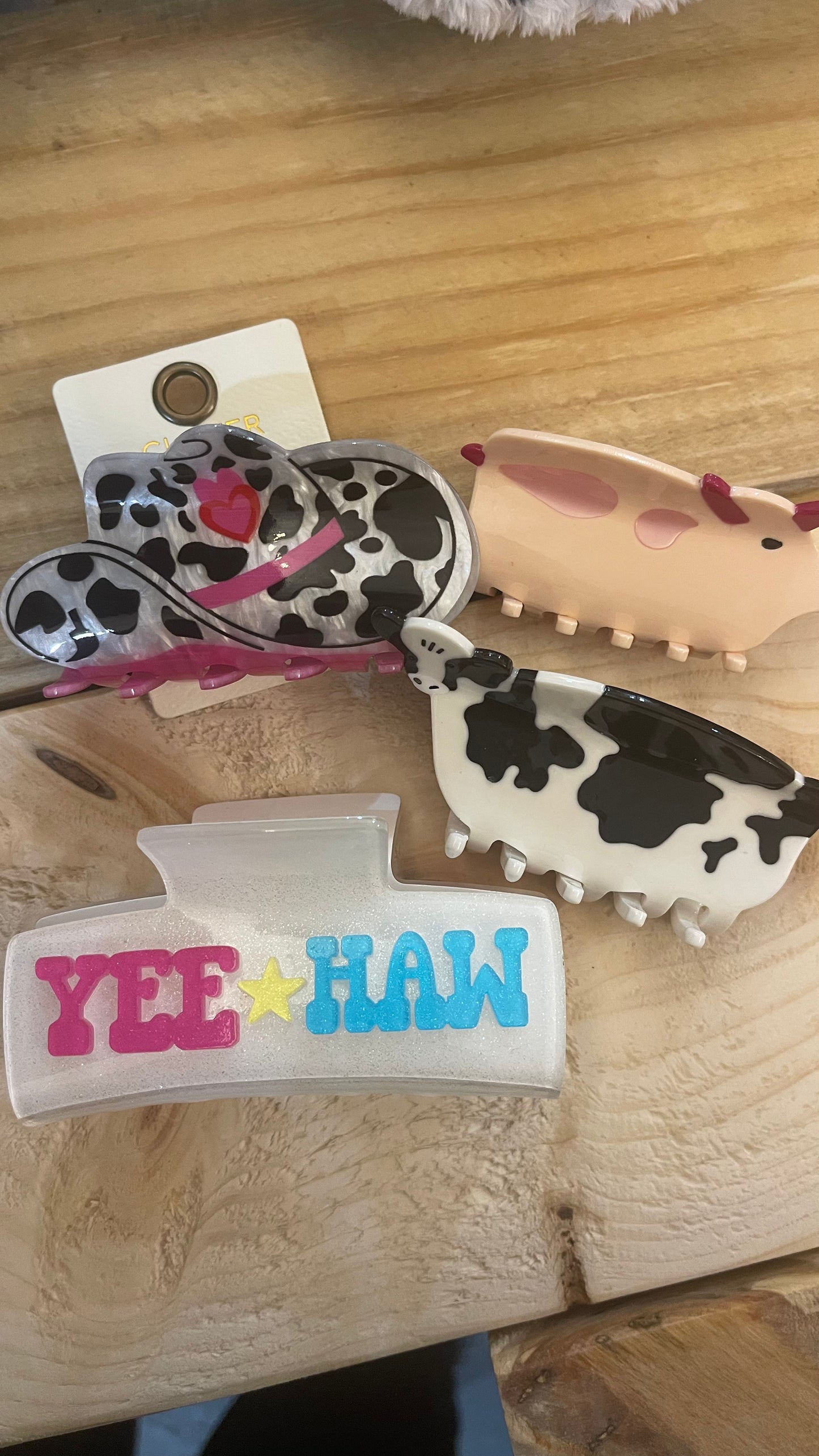 Various Country Hair Clips