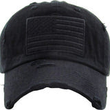 Baseball Cap - Distressed wash