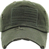 Baseball Cap - Distressed wash