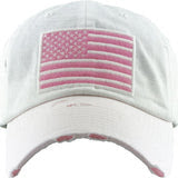 Baseball Cap - Distressed wash