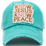 Baseball Cap - Distressed wash