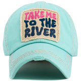 Baseball Cap - Distressed wash