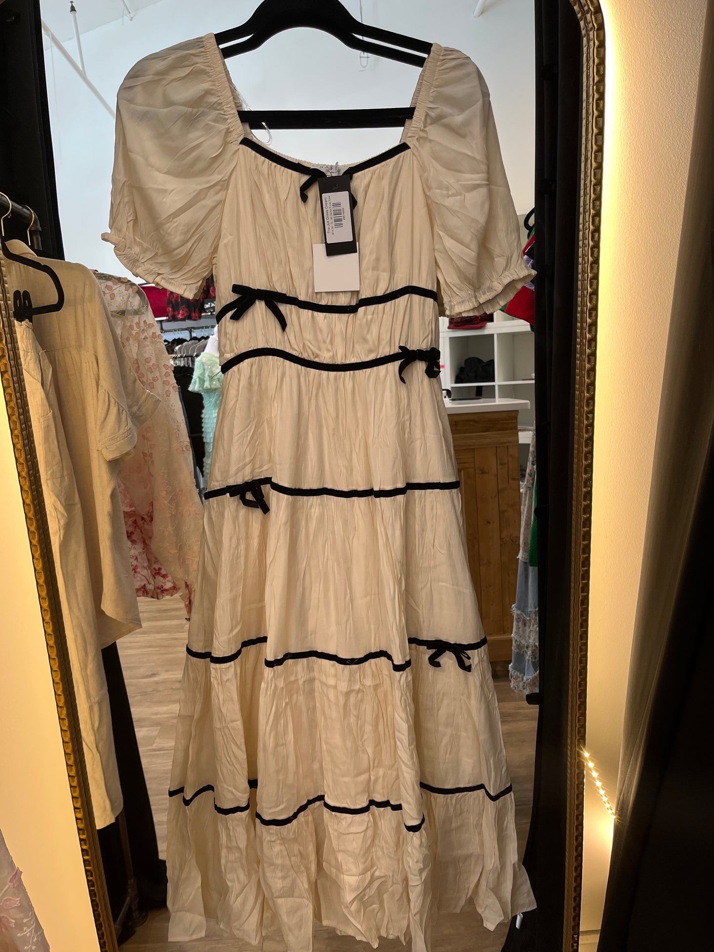 The Juli Dress-Cream