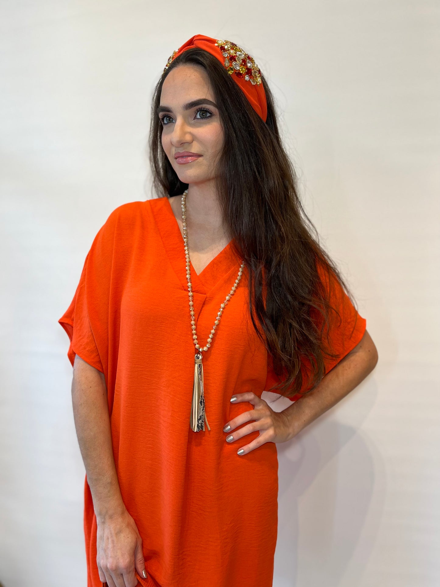 Aria Dress- Orange