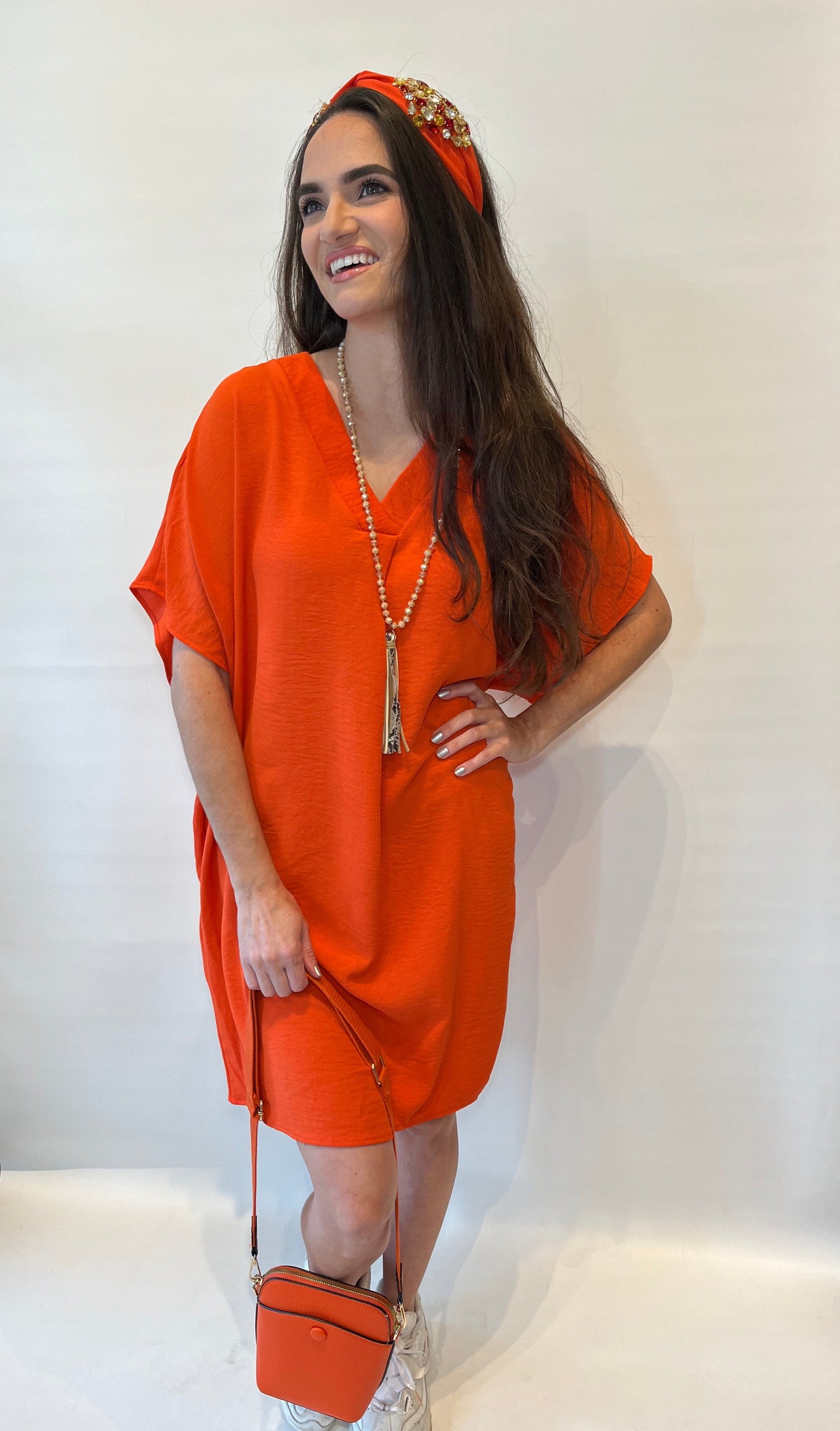 Aria Dress- Orange