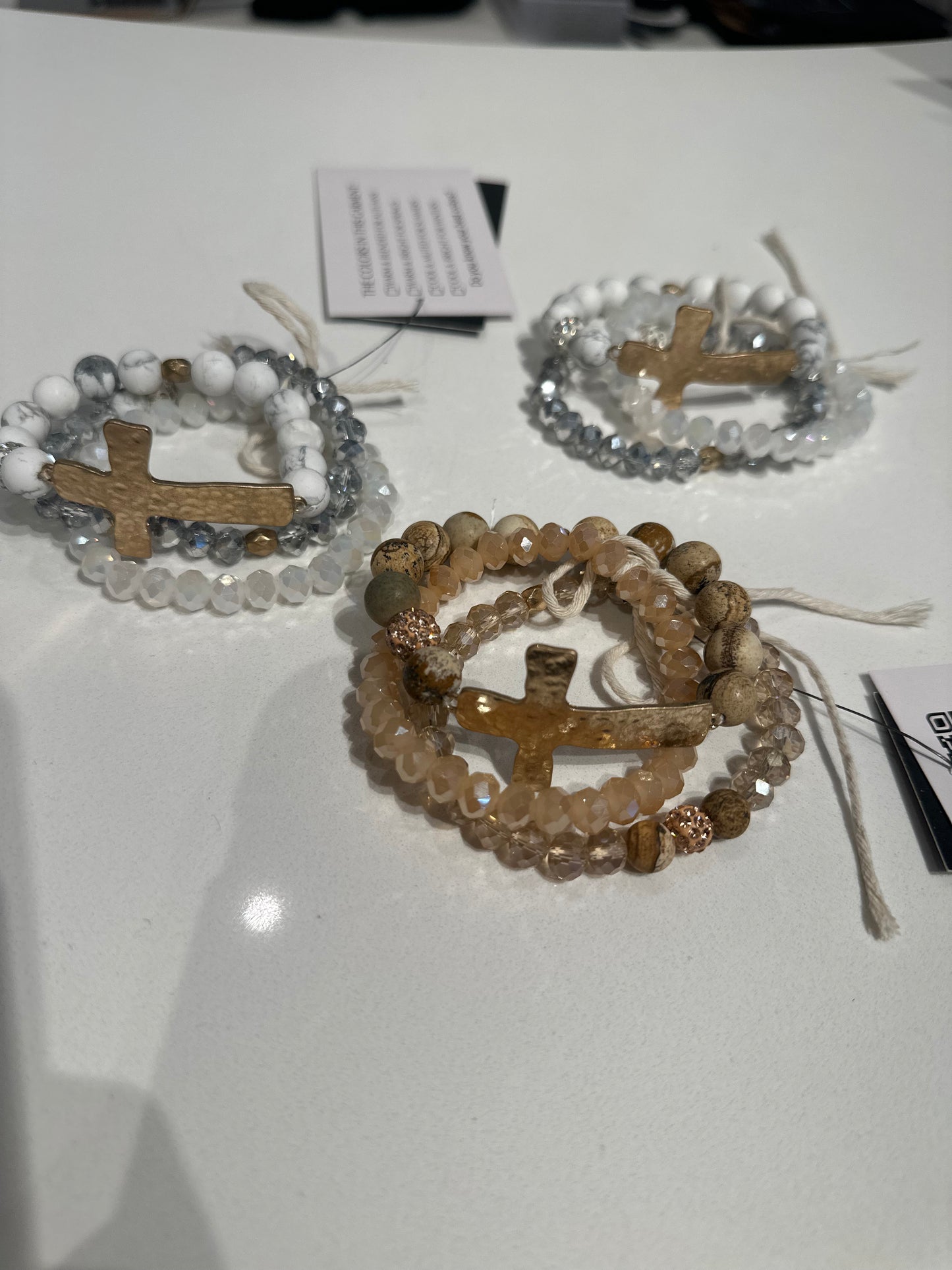 Cross Stackable Bracelets