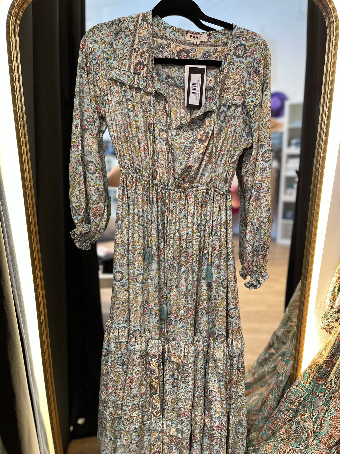 Summer Solstice Maxi Dress- Turquoise