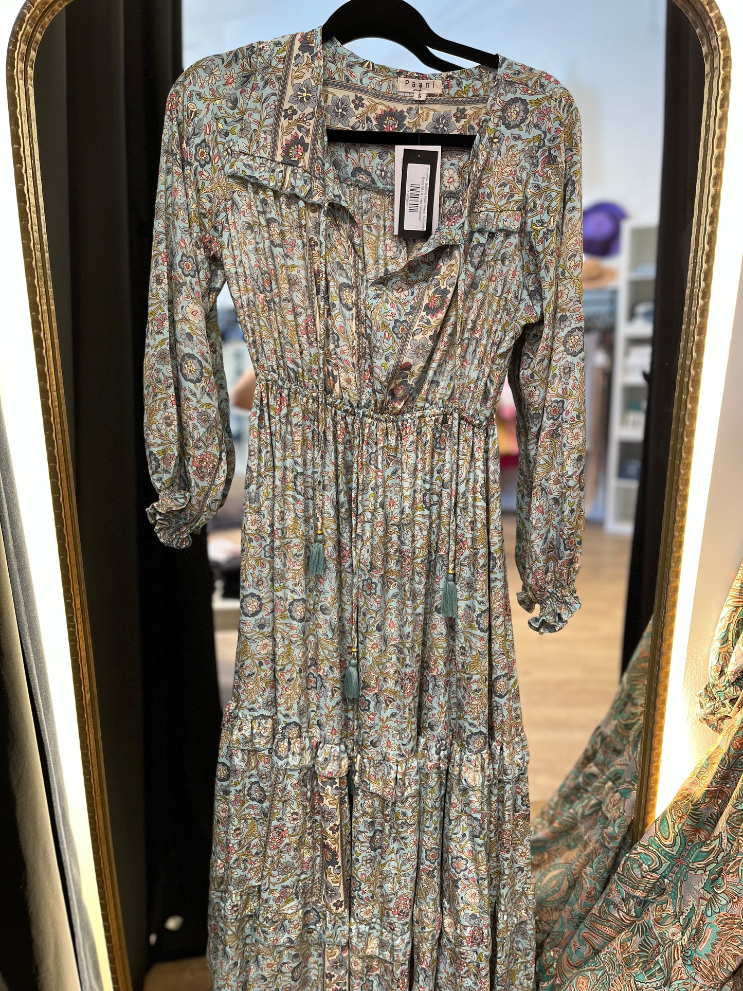 Summer Solstice Maxi Dress- Turquoise