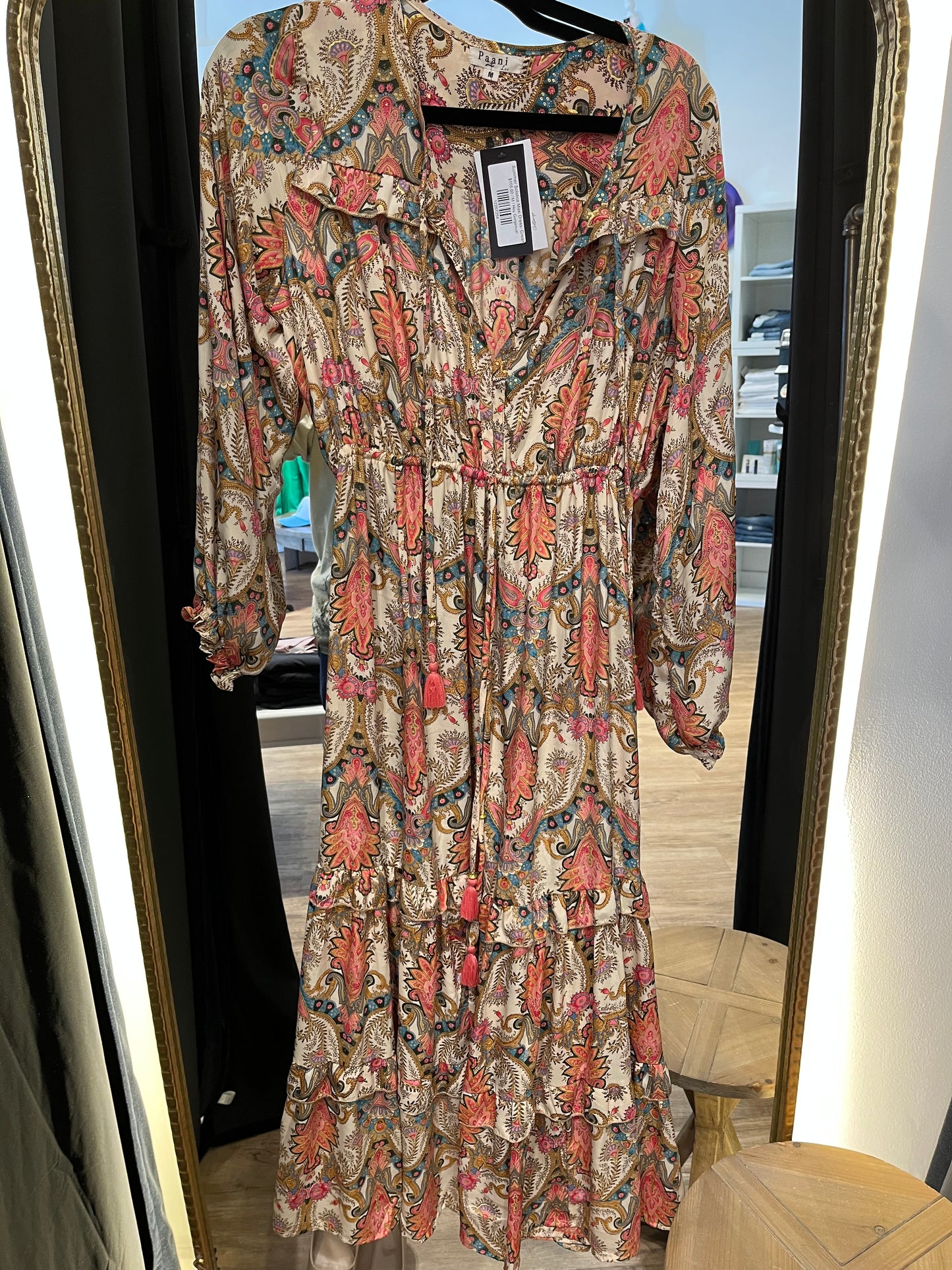 Summer Solstice Maxi Dress- Cream
