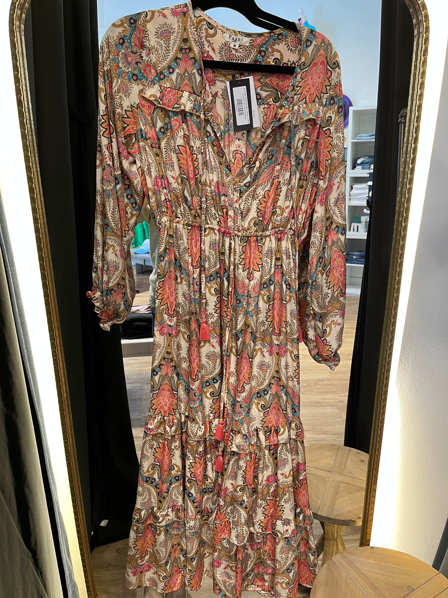 Summer Solstice Maxi Dress- Cream