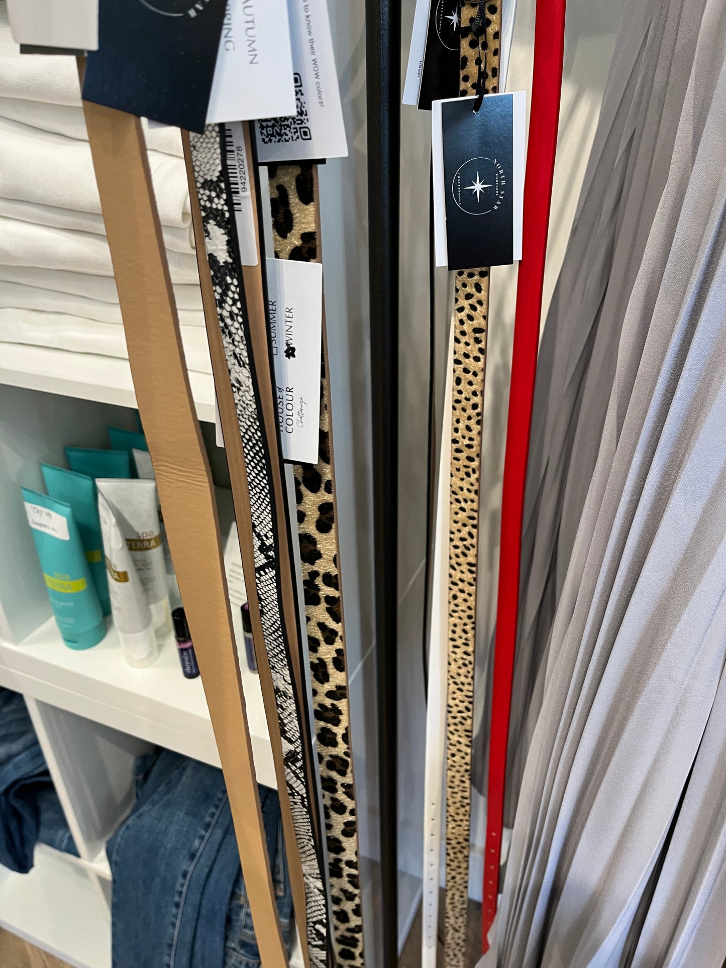 Various leather Belts