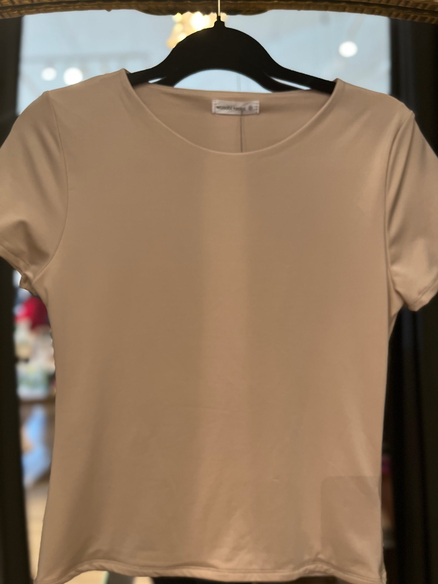 Oat Round Neck Top