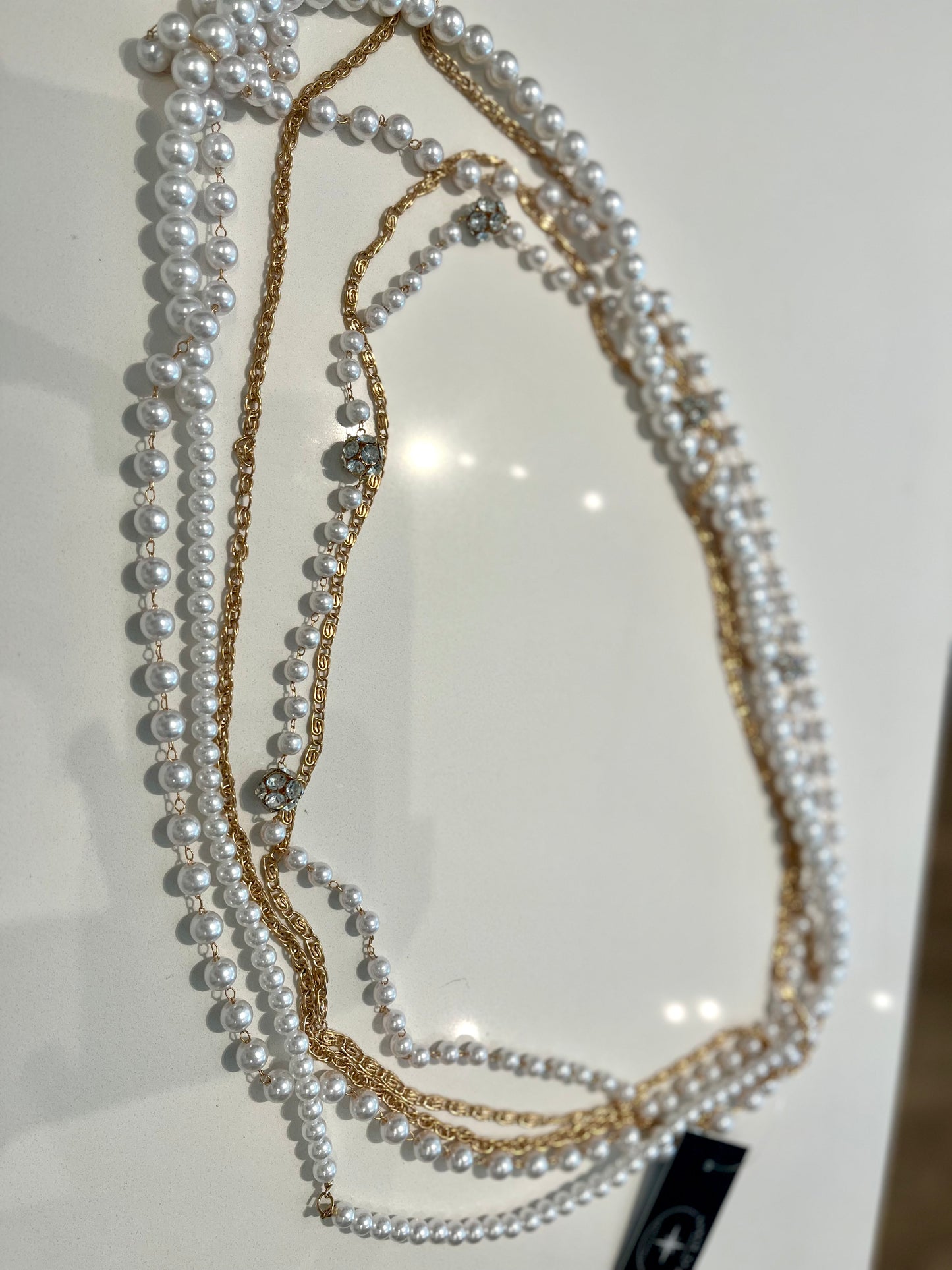 Pearls and Gold Layered Necklace