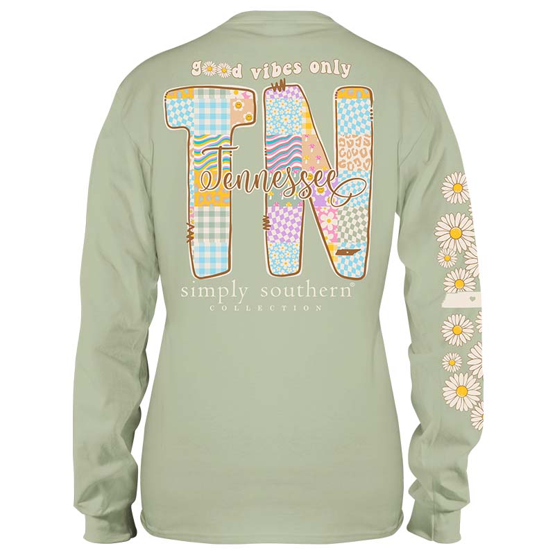 SS-TN State Long Sleeve Tee Sage