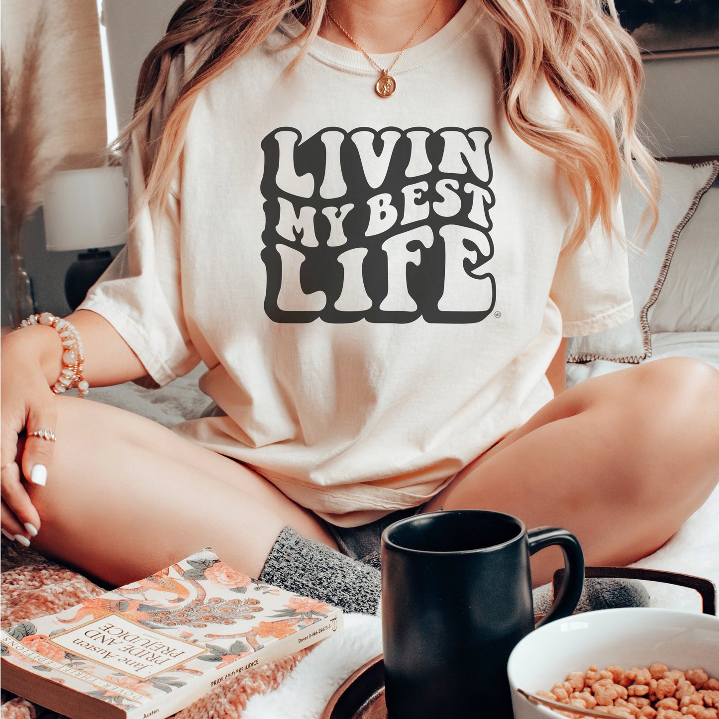 Inspirational Tee - Livin my best life