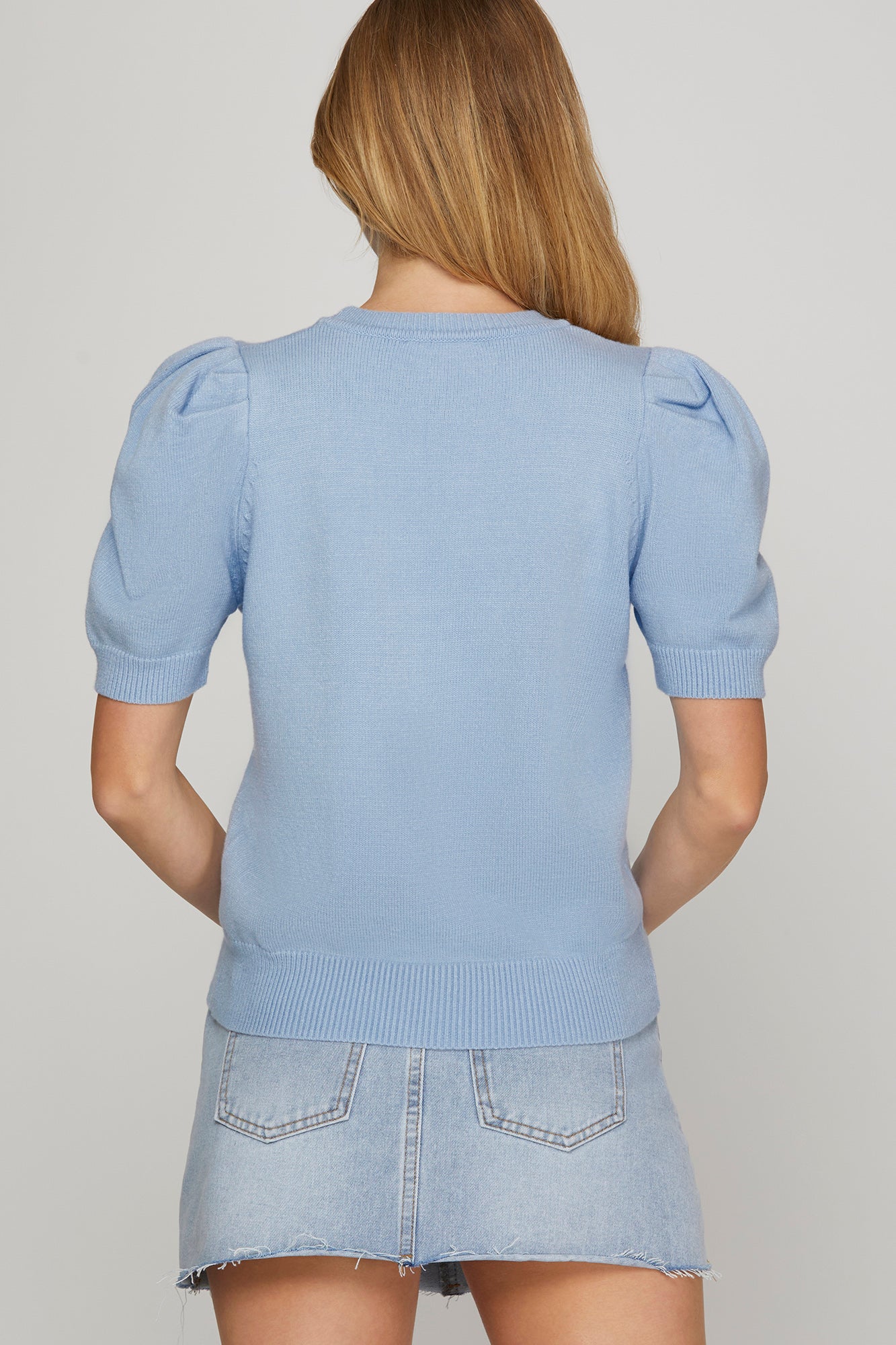 Lillian Sweater Light Blue