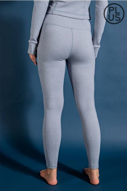 Chambray Rae Butter High Rise Joggers with Pockets