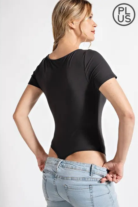 Rae Butter Body Suit in Grey