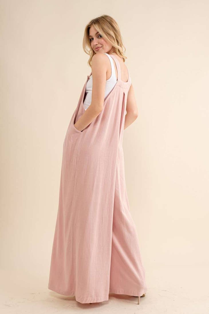 Mauve Overalls
