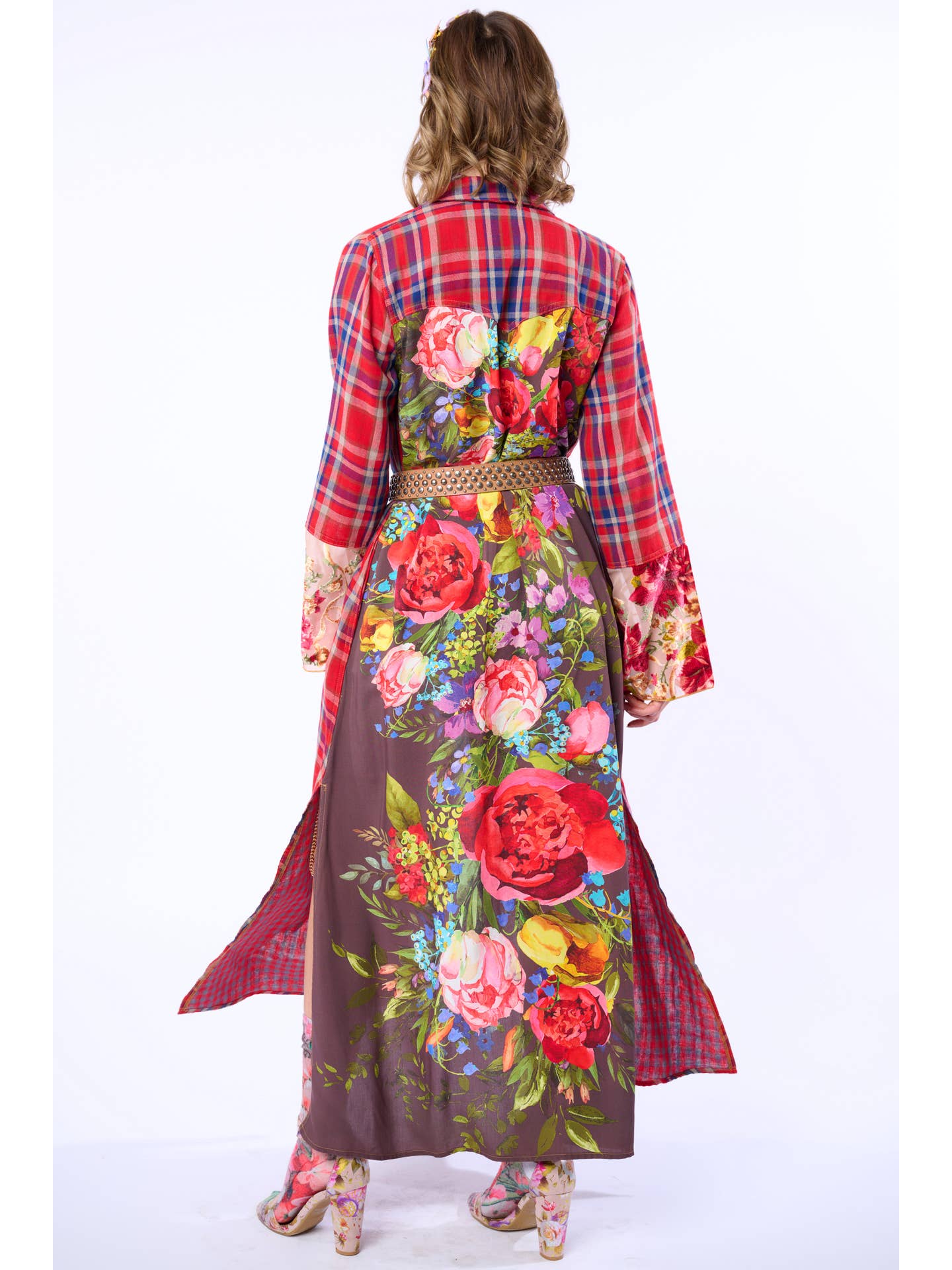Monica Button Up Maxi Shirt Dress/Duster