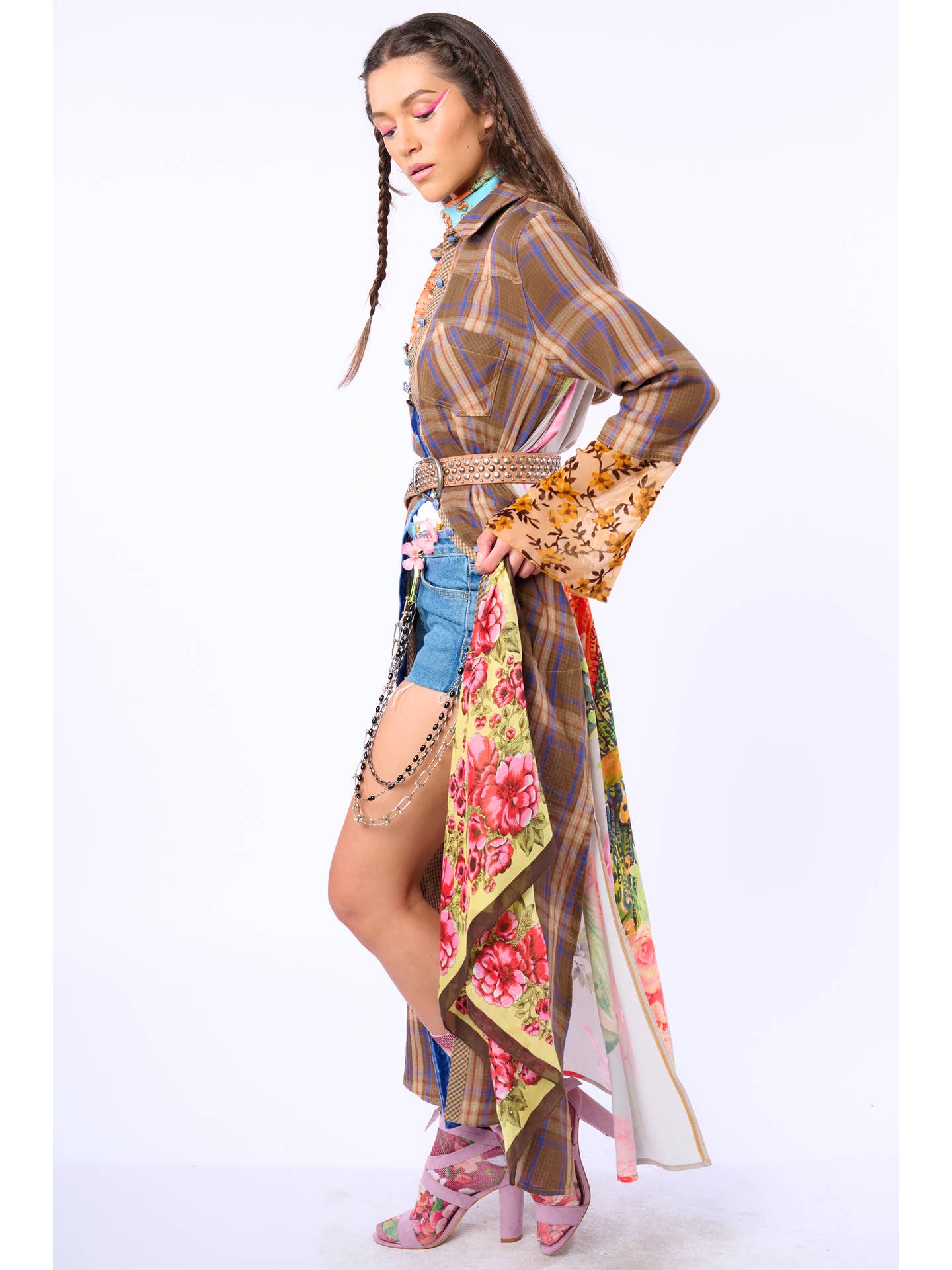 Olivia Button Up Maxi Shirt Dress/Duster