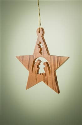 Star with Nativity