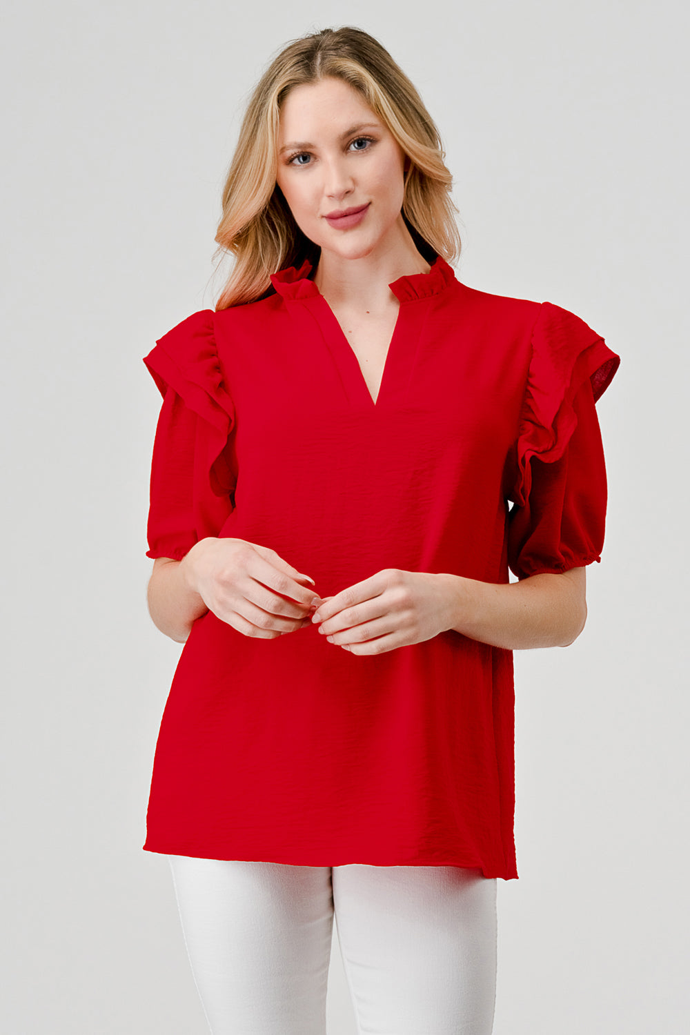 Dana Top in Red