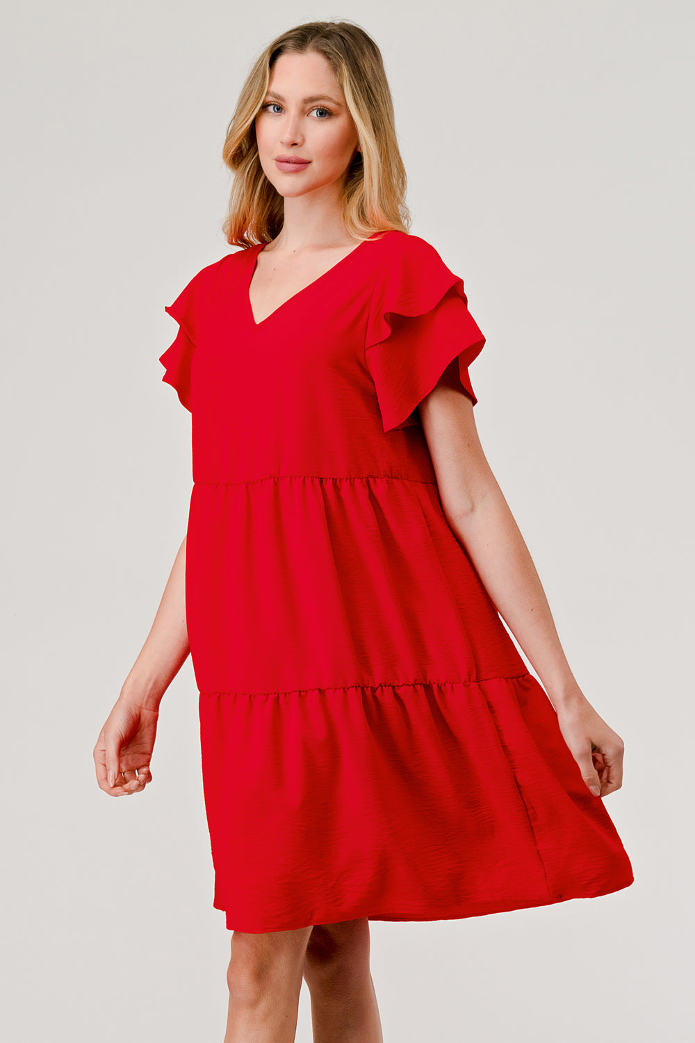 Nora Dress in Red