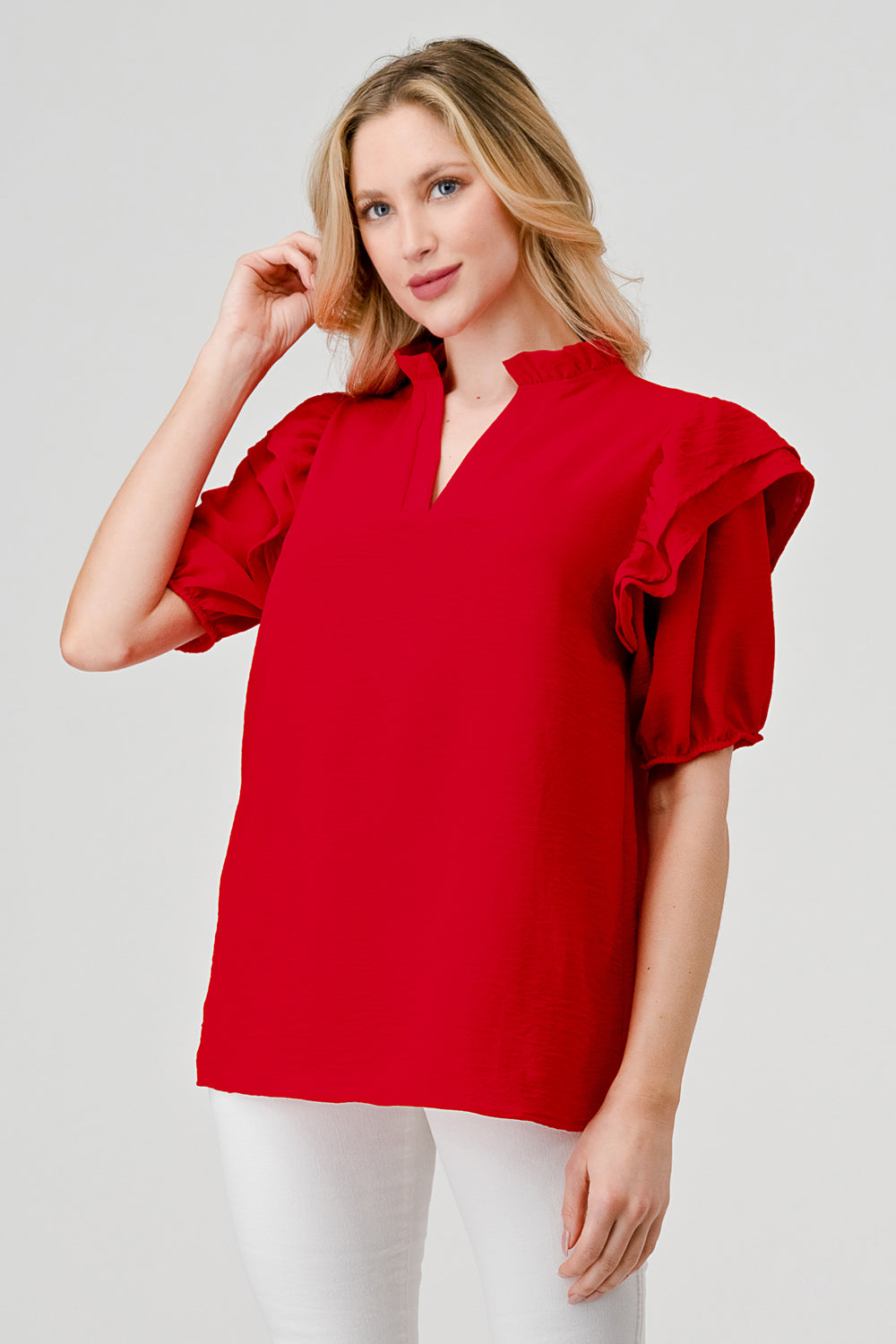 Dana Top in Red