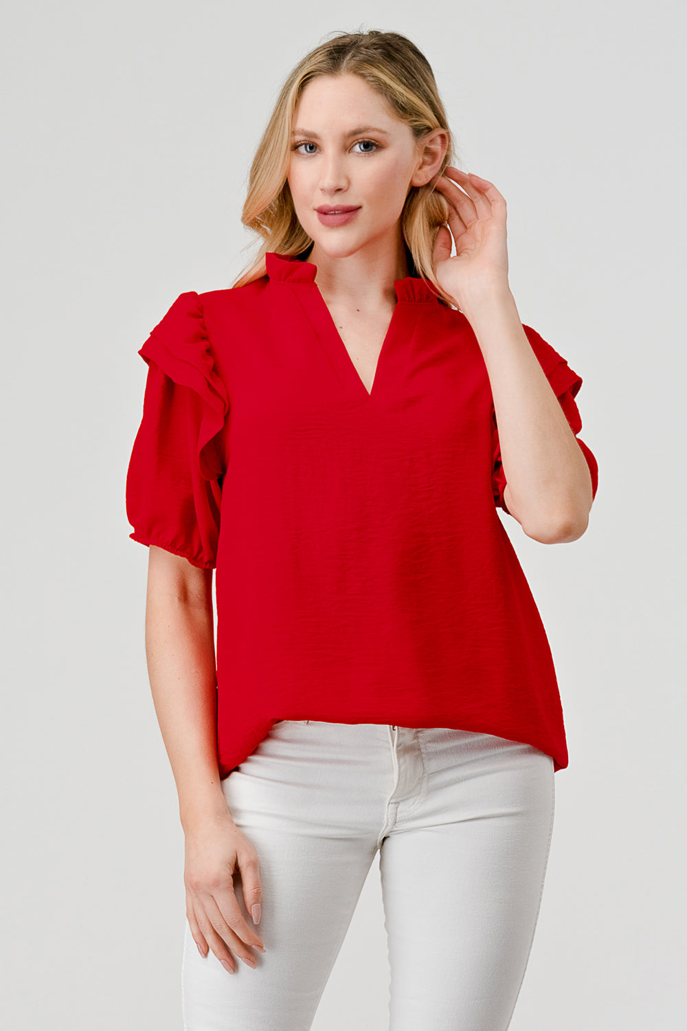 Dana Top in Red