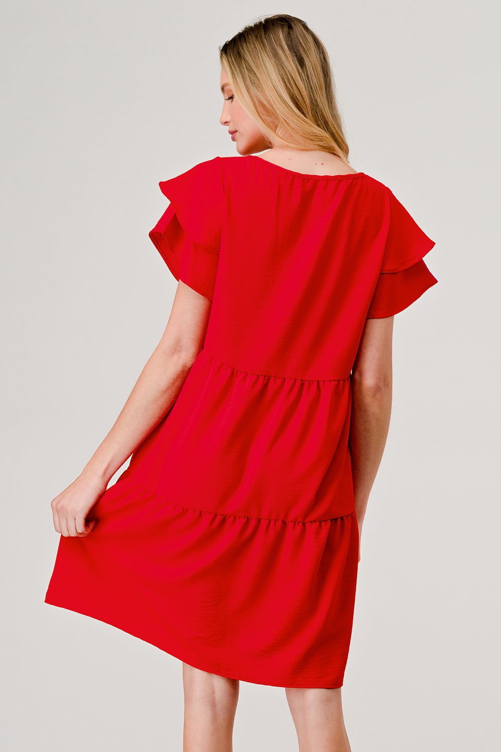 Nora Dress in Red