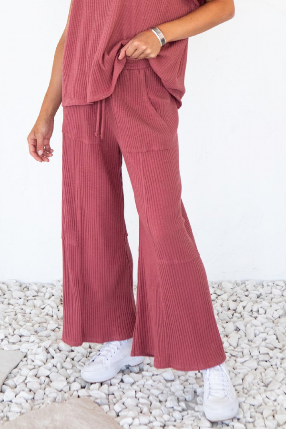 Bella Loungewear Set- Marsala